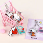 Snoopy Mini Note Keychain