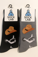 Cowboy Mens Crew Sock