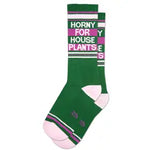 Horny For House Plants Crew Socks