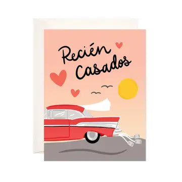 Recién Casados Wedding Card