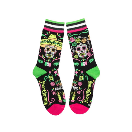 Dia De Los Muertos Crew Sock