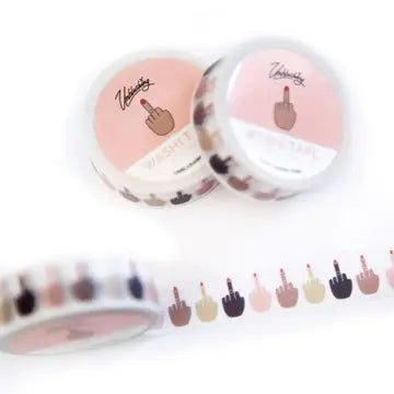 Middle Finger Washi Tape
