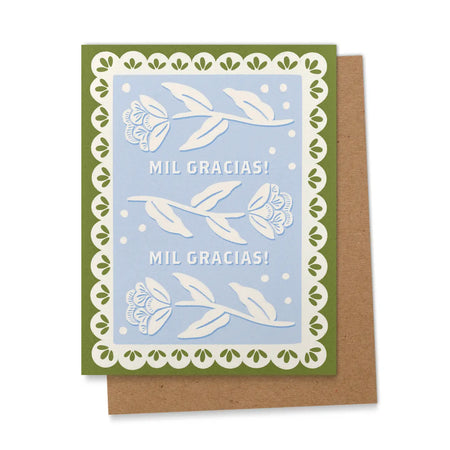 Mil Gracias Greeting Card