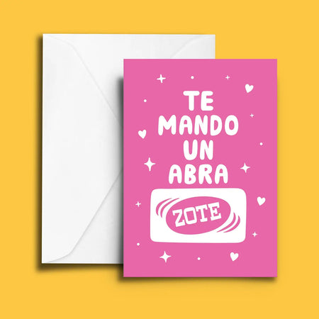 Abrazote Greeting Card