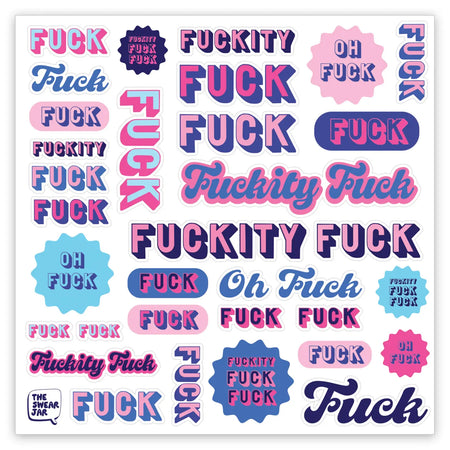 Fuck Sticker Sheet