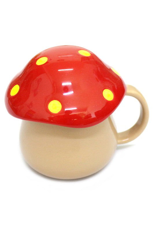 Mushroom Lidded Mug