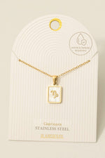 Zodiac Horoscope Pendant Necklace