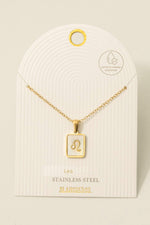 Zodiac Horoscope Pendant Necklace