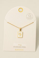 Zodiac Horoscope Pendant Necklace