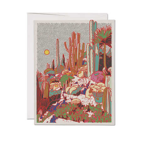 Desert Sunset Everyday Greeting Card