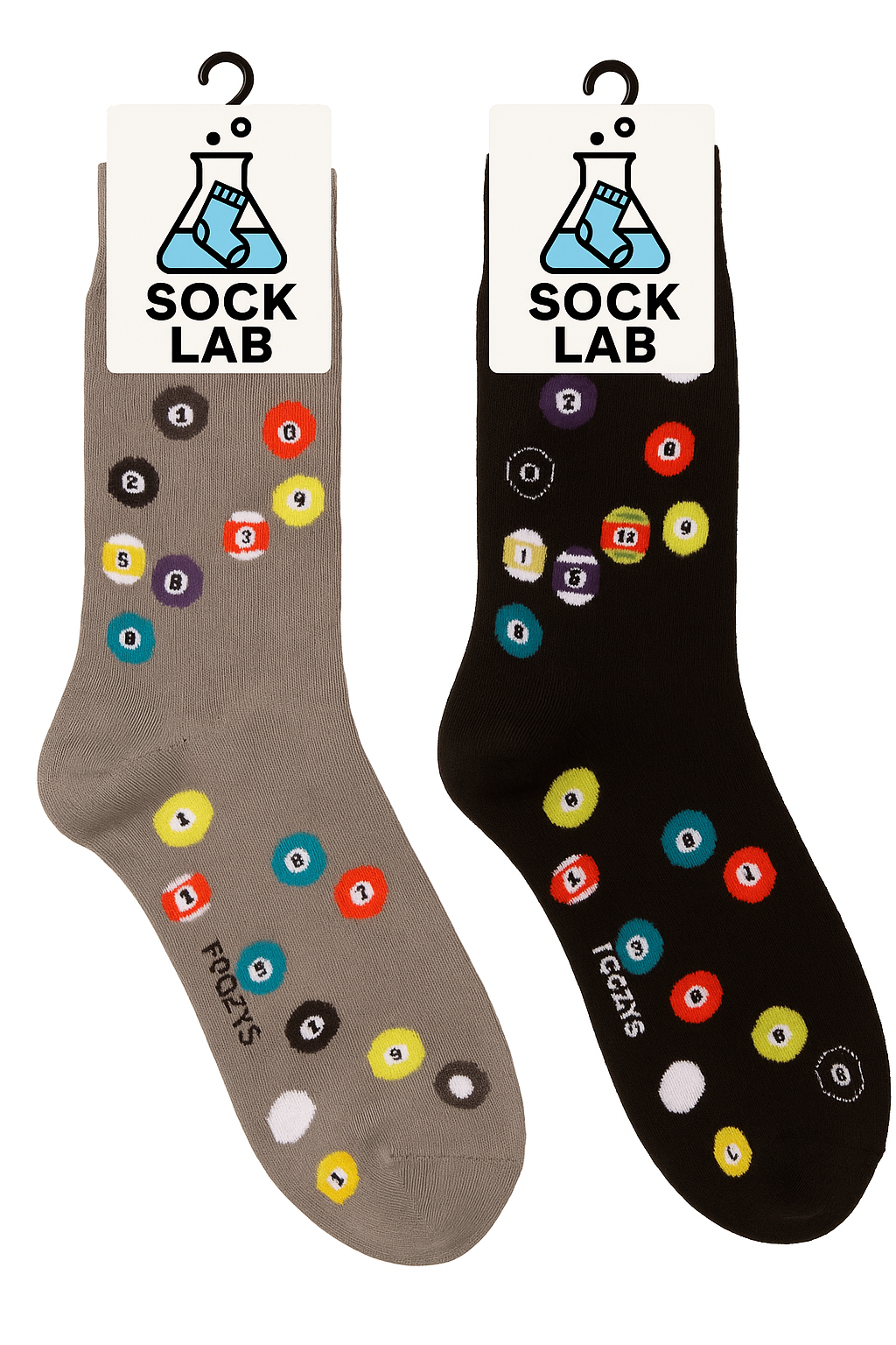 Billiards Mens Crew Sock