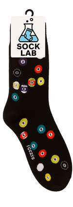 Billiards Mens Crew Sock