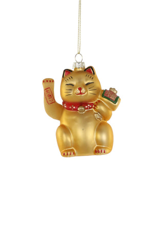 Lucky Cat Ornament