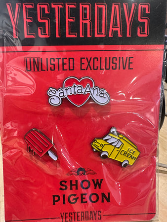 Santa Ana 3 Pack Enamel Pin