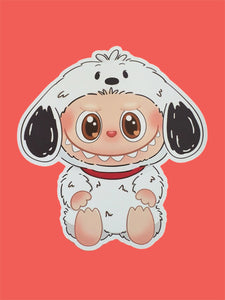 Snoopy Monster Sticker