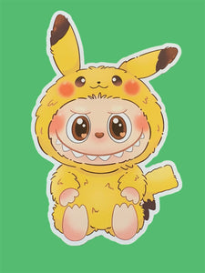 Pikachu Monster Sticker