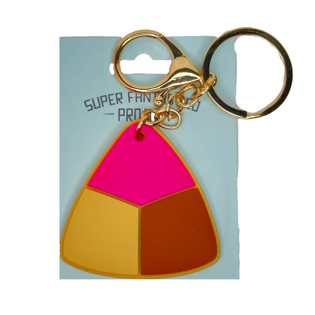 Rubber Pan Dulce Key Chain