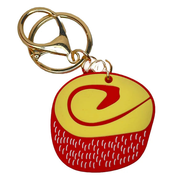 Rubber Pan Dulce Key Chain