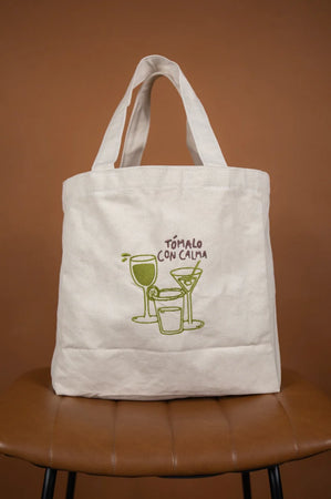 Tomalo Con Calma Tote Bag