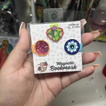 Mini Magnetic Bookmark (3 Pack)