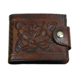 Leather Snap Wallet