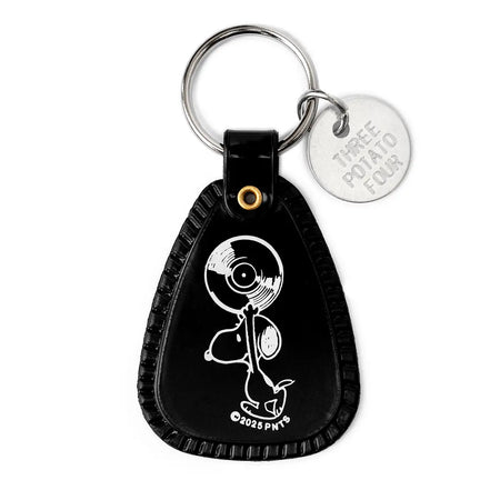 Snoopy Record Saddle Keychain