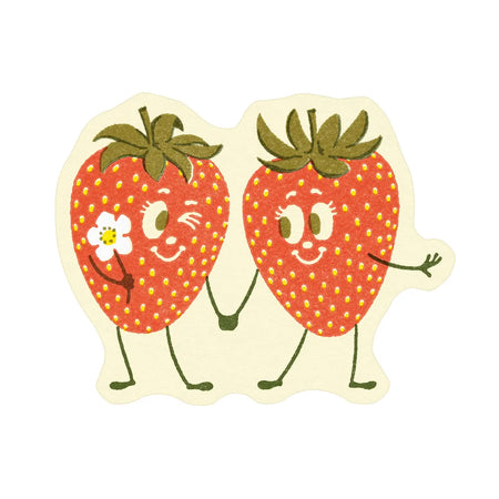 Strawberry Friends Sticker