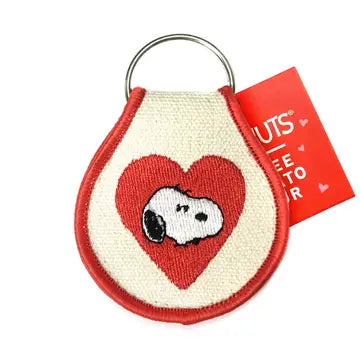 Snoopy Vanetine Patch Keychain