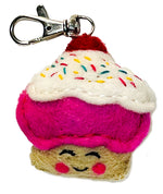 Happy Food Felt Keychain
