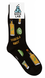 Tequila Shot Mens Crew Sock