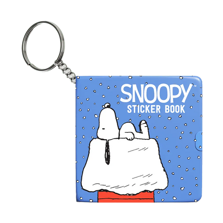 Snoopy Mini Sticker Book Keychain