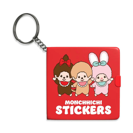 Monchhichi Mini Stickerbook Keychain