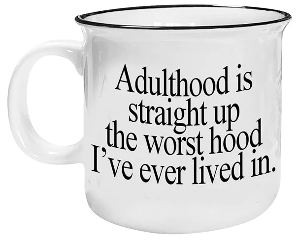 Adulthood Mug