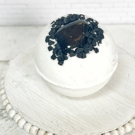Obsidian and Black Lava Sea Salt Bath Bombs