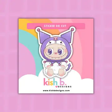 Kuromi Monster Sticker