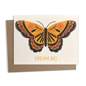 Mariposa Dream Big Greeting Card