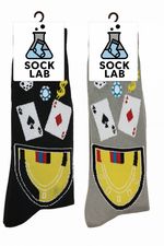Gambling Mens Crew Sock