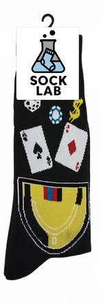 Gambling Mens Crew Sock