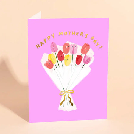 Tulips For You - Mothers Day Card