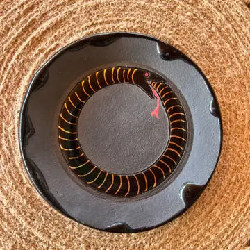 Ouroboros Ceramic Trinket Dish