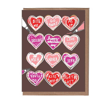 Snarky Cookies Valentine's Day Greeting Card