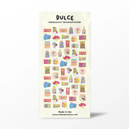 Retro Babies Mexican Candy Sticker Sheet