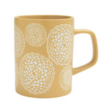 Marigold Embossed Ceramic Mug