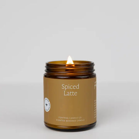 Spiced Latte Essential Oil Beeswax Candle