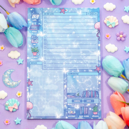 Reading Room Daily Planner Pad