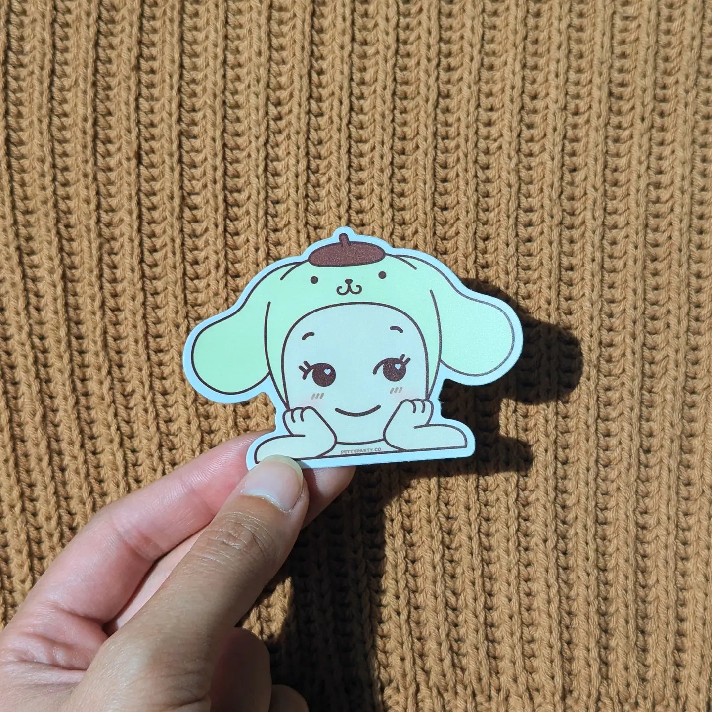 Pompompurin Baby Sticker