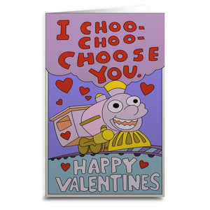 I Choo-Choo-Choose You Card