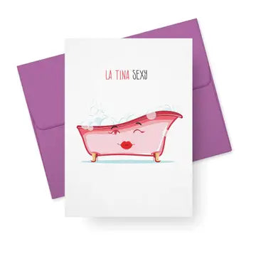 La Tina Sexy Flirty Love Card