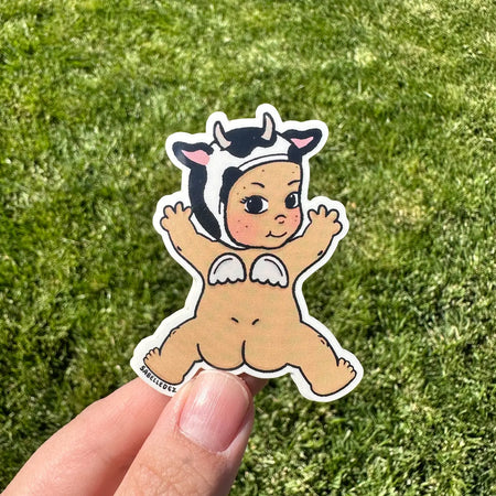 Sonny Cow Splat Sticker