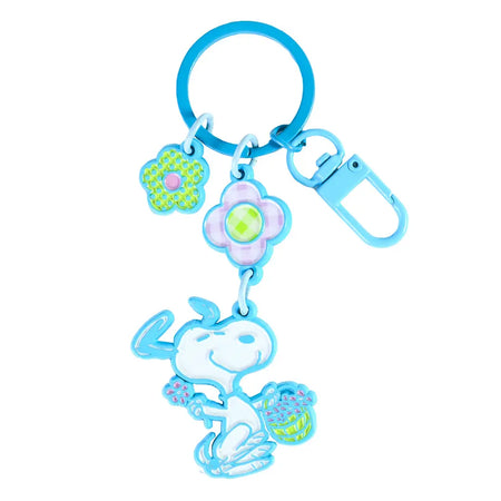 Snoopy Flower Keychain